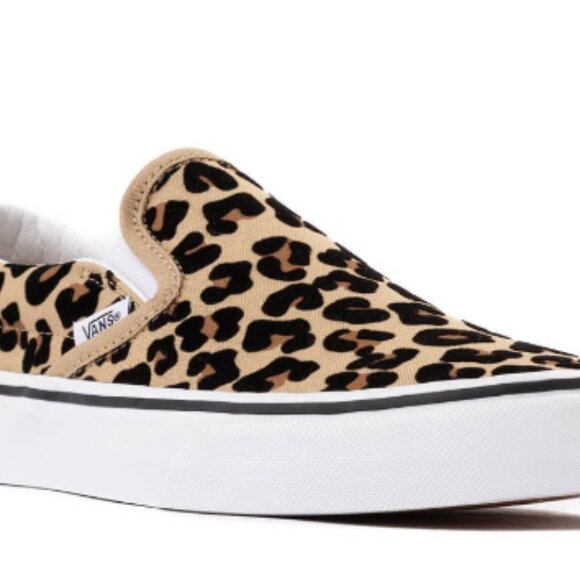 NWT Vans Classic Slip-On Leopard/True White Size 9 - Picture 14 of 14